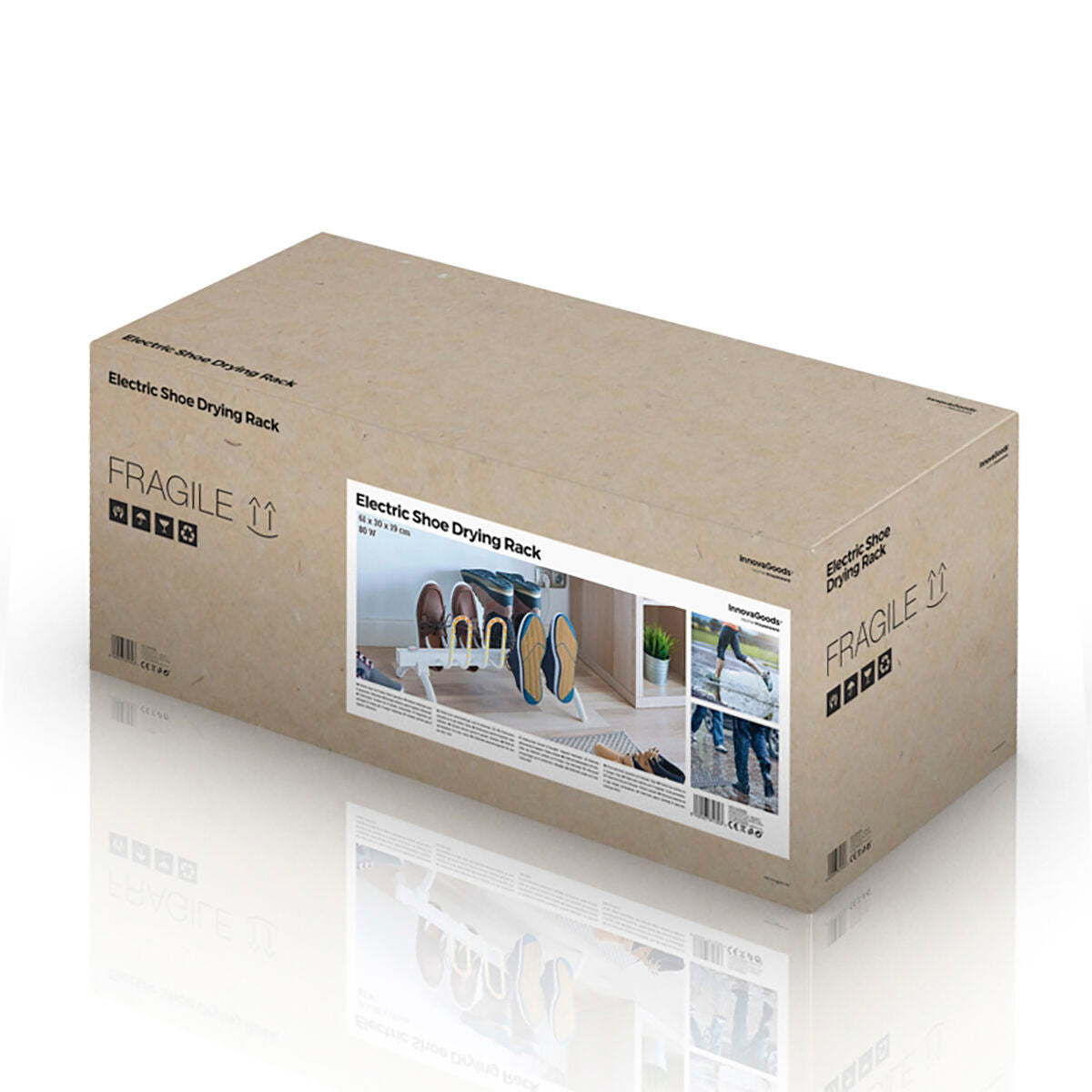 Innovagoods Elektrisch Schoenenrek Innovagoods 80 W 4 Paar