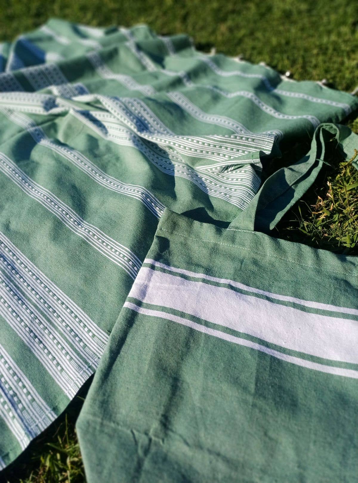 Draagtas blauw-grijs