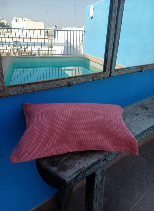 Strandkussen Koraal/Roze