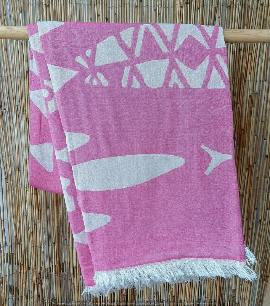 Strandlaken XL - Roze