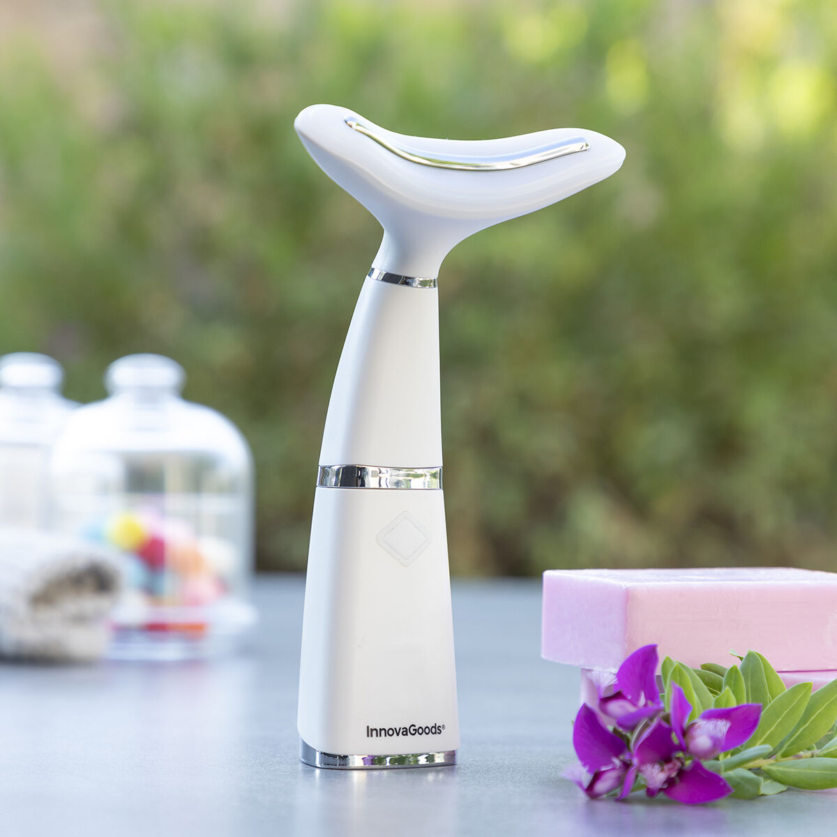 Innovagoods Dubbele Kinverkleiner Met Lichttherapie, Warmtetherapie En Trillingen Kinred Innovagoods