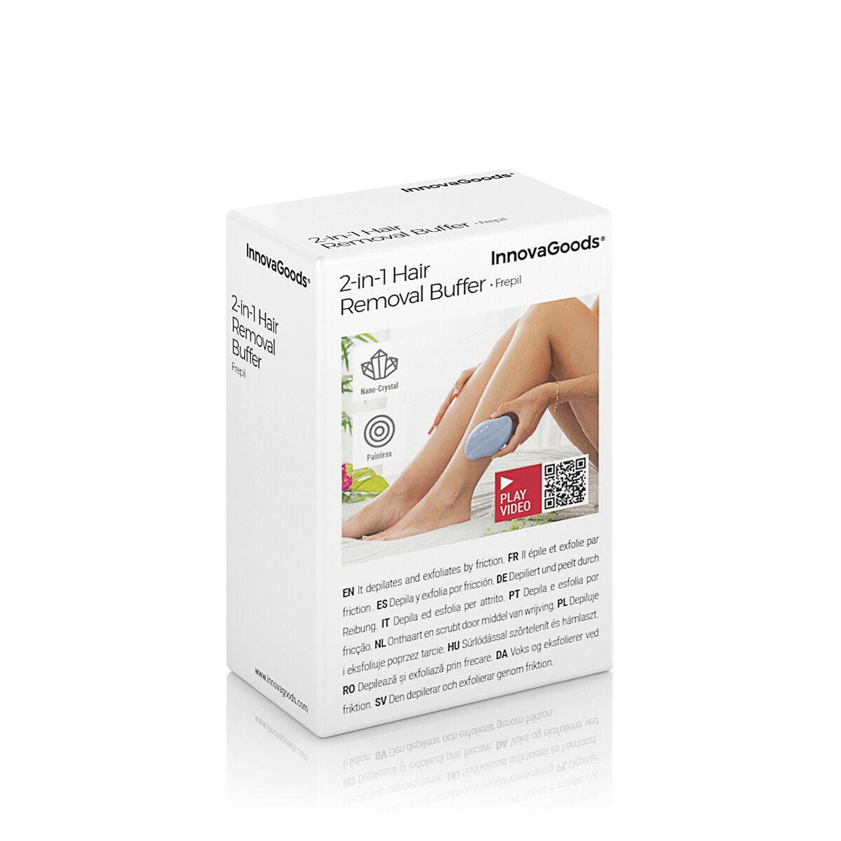 Innovagoods Exfoliërende Epilator Met Nanokristallen Frepil Innovagoods