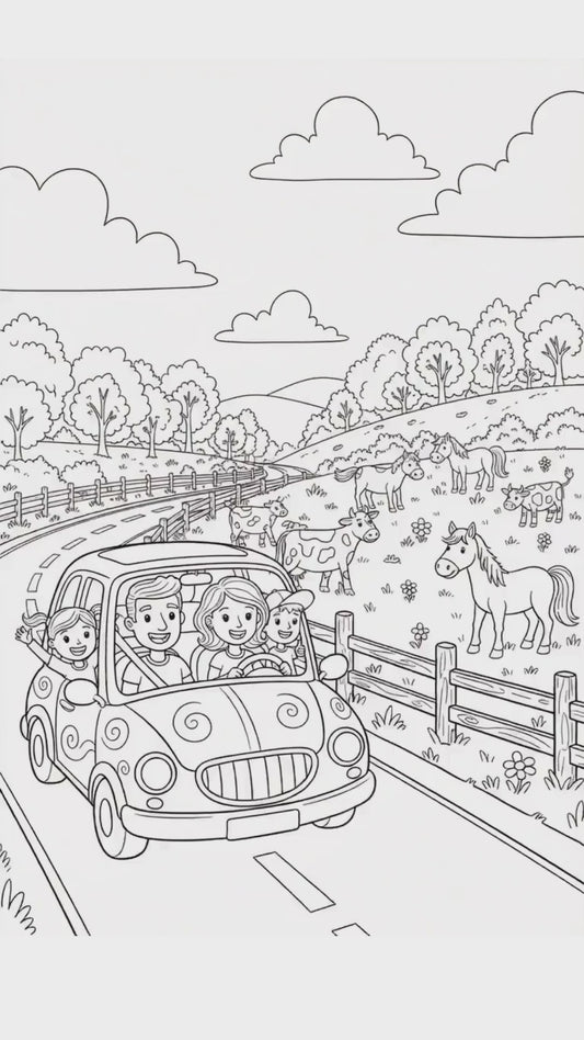 Vakantie / Auto bingo