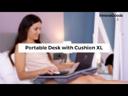 Draagbare Laptoptafel met XL Kussen